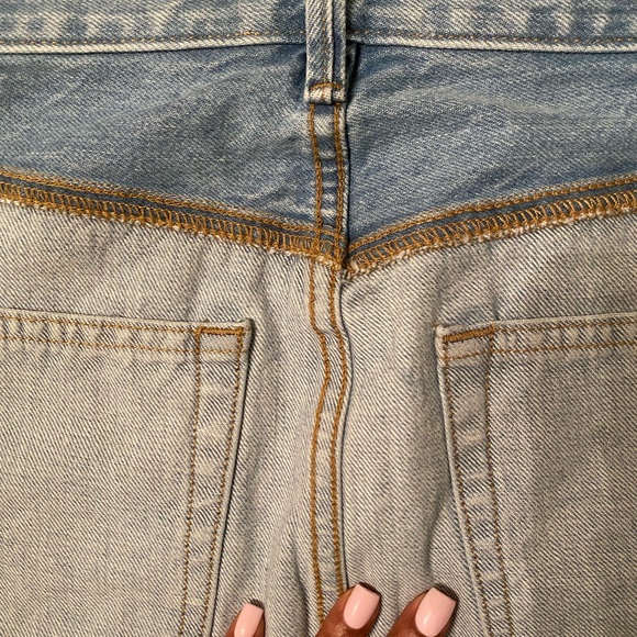 HELMUT LANG REVERSED DENIM MINI SKIRT 26 - Picture 13 of 14